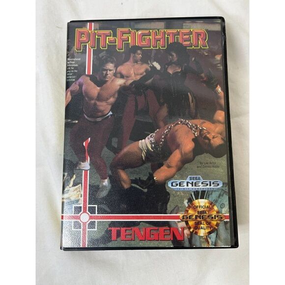 Pit Fighter (Sega Genesis 1991) Case and Game Only Tested & Working - Picture 5 of 7
